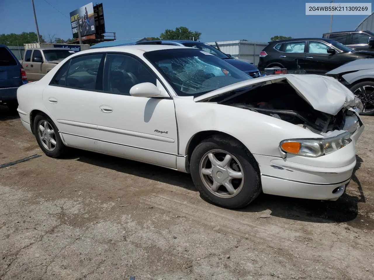 2G4WB55K211309269 2001 Buick Regal Ls