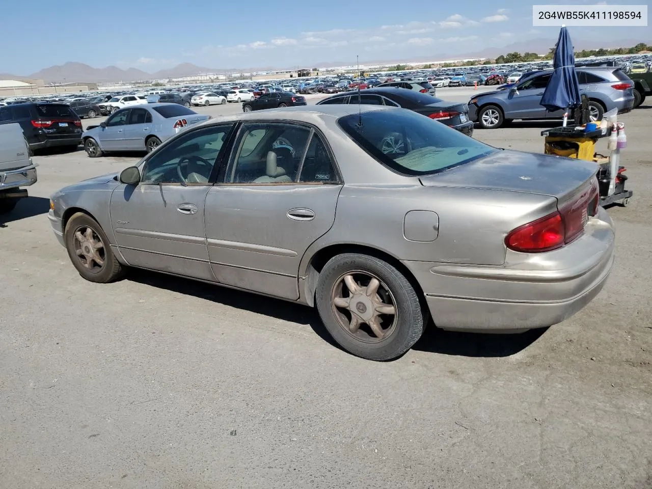 2001 Buick Regal Ls VIN: 2G4WB55K411198594 Lot: 71847884