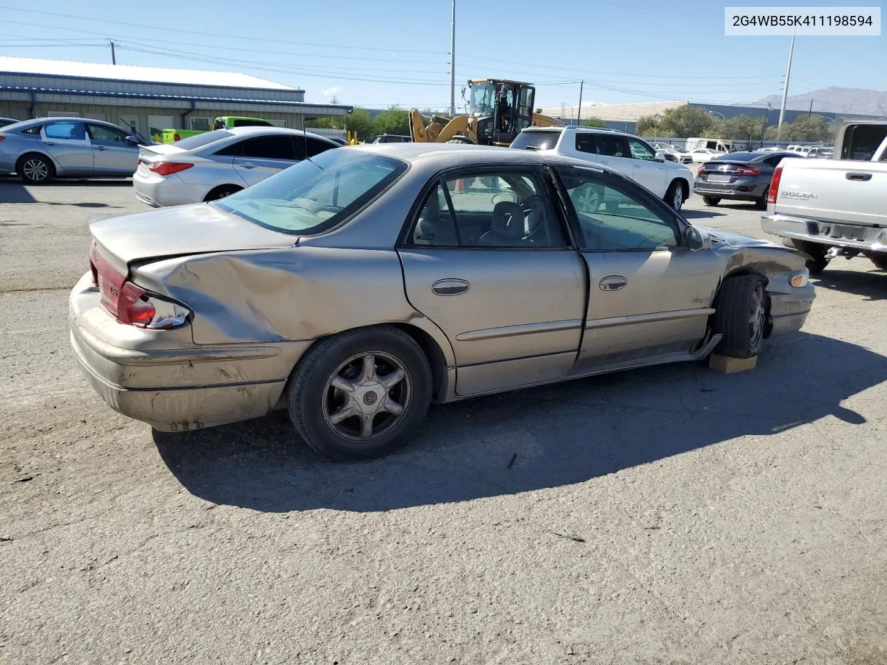 2001 Buick Regal Ls VIN: 2G4WB55K411198594 Lot: 71847884