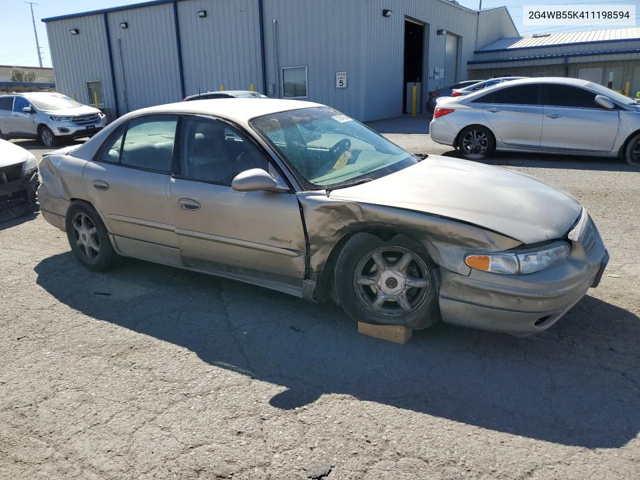 2001 Buick Regal Ls VIN: 2G4WB55K411198594 Lot: 71847884