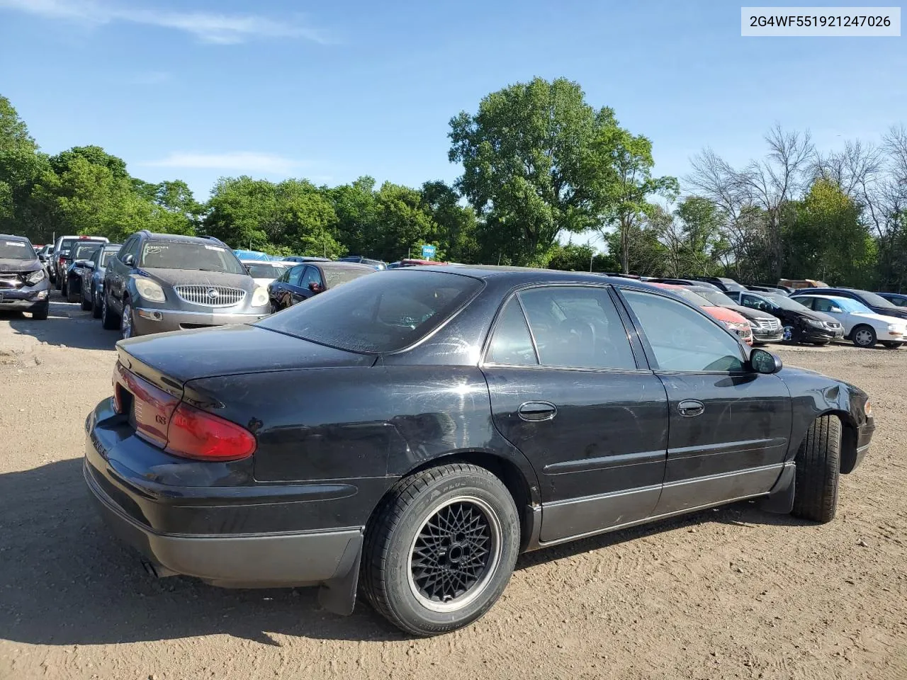 2002 Buick Regal Gs VIN: 2G4WF551921247026 Lot: 56508964