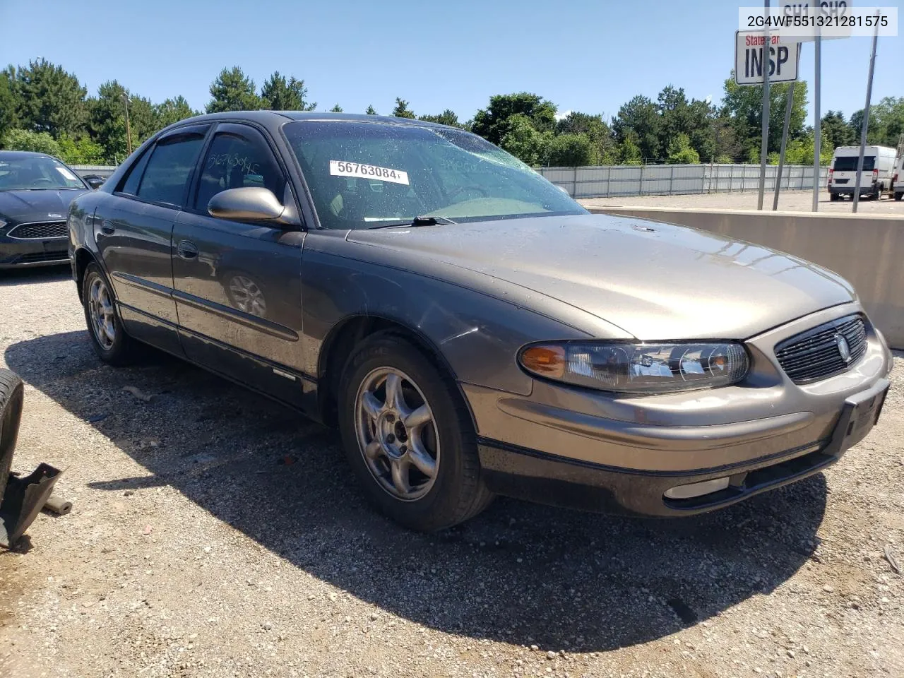 2002 Buick Regal Gs VIN: 2G4WF551321281575 Lot: 56763084