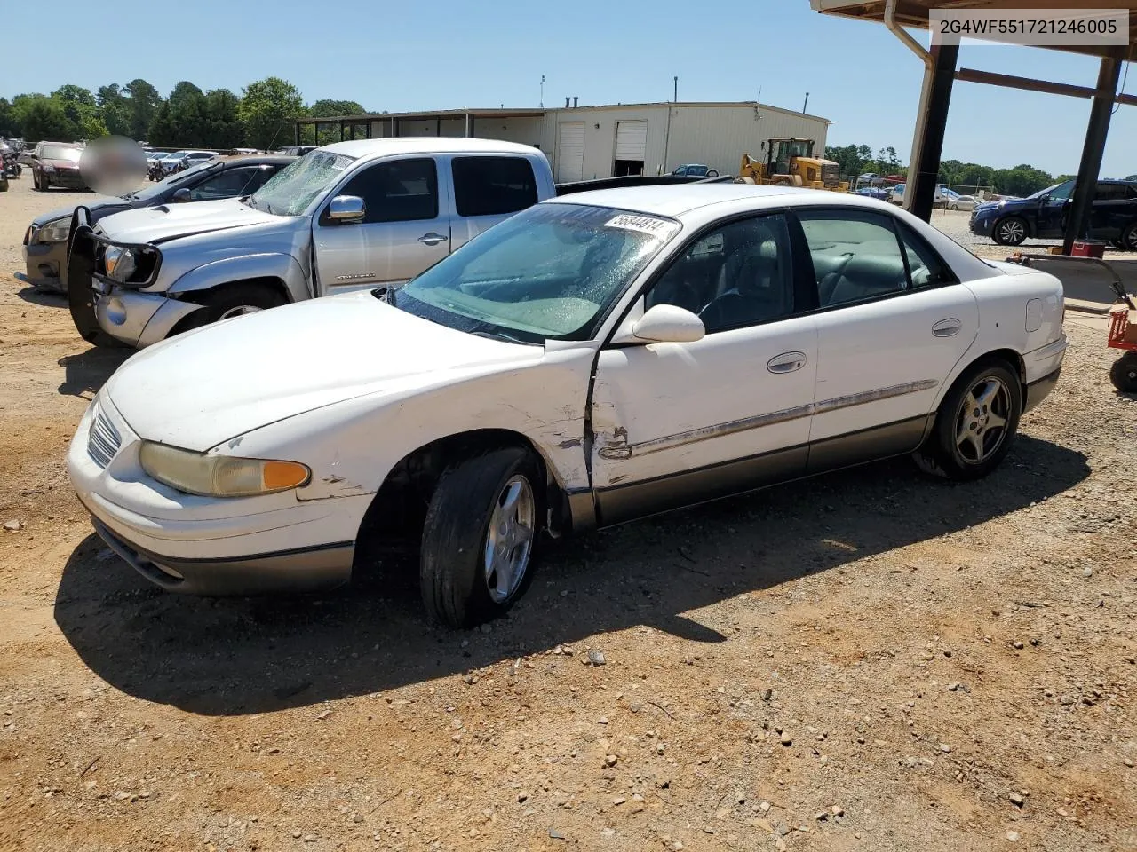 2002 Buick Regal Gs VIN: 2G4WF551721246005 Lot: 56844814