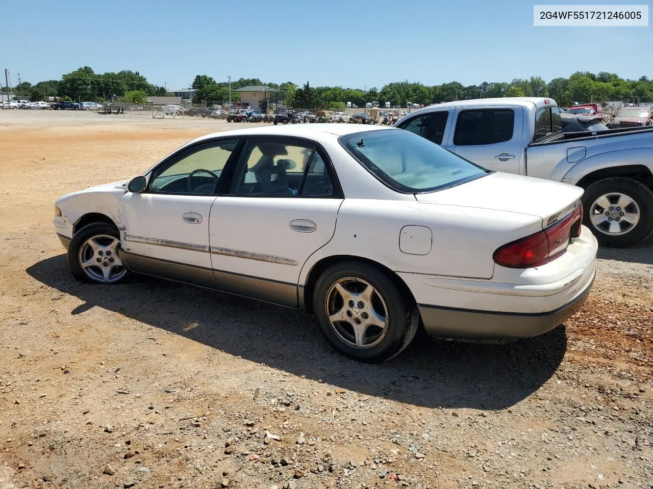 2002 Buick Regal Gs VIN: 2G4WF551721246005 Lot: 56844814