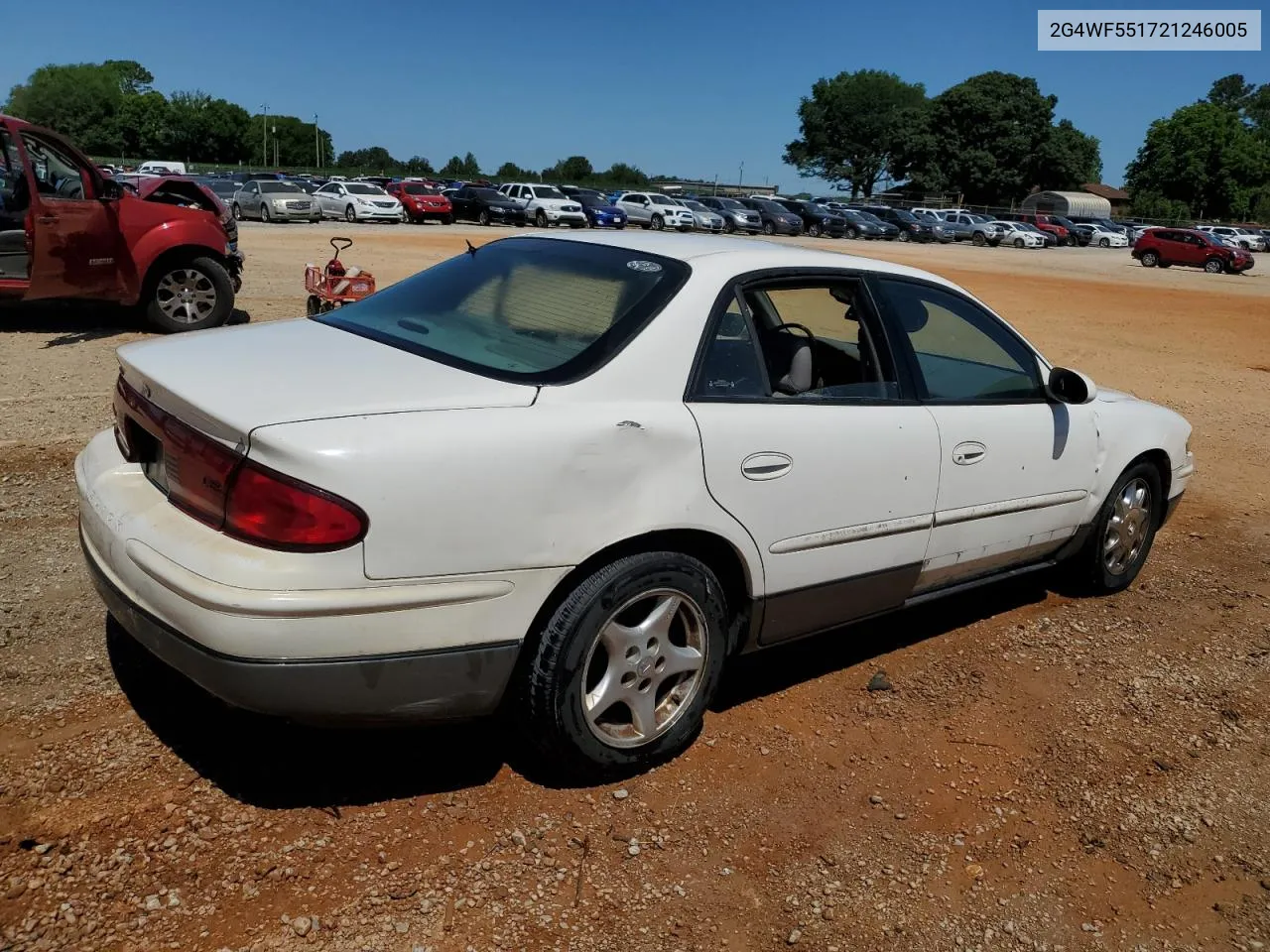 2002 Buick Regal Gs VIN: 2G4WF551721246005 Lot: 56844814