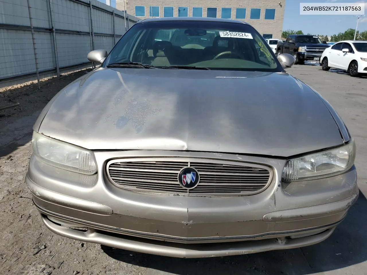 2002 Buick Regal Ls VIN: 2G4WB52K721187563 Lot: 58352824