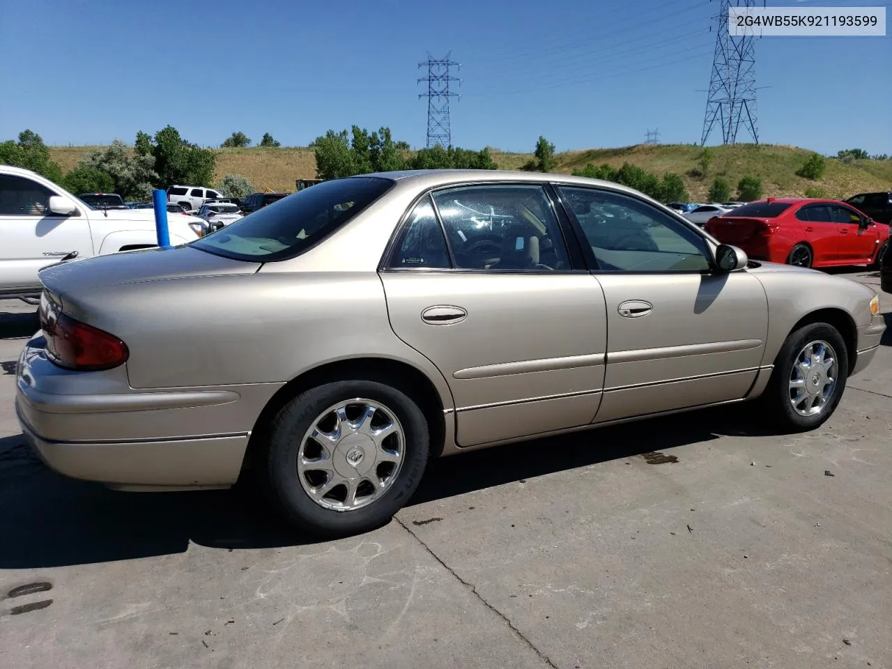 2002 Buick Regal Ls VIN: 2G4WB55K921193599 Lot: 59231184