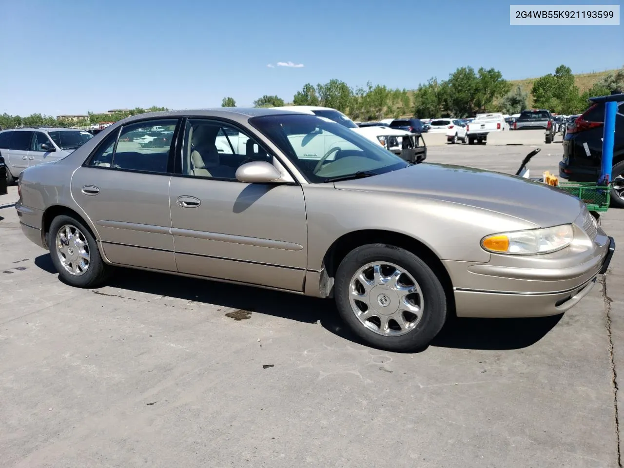 2002 Buick Regal Ls VIN: 2G4WB55K921193599 Lot: 59231184