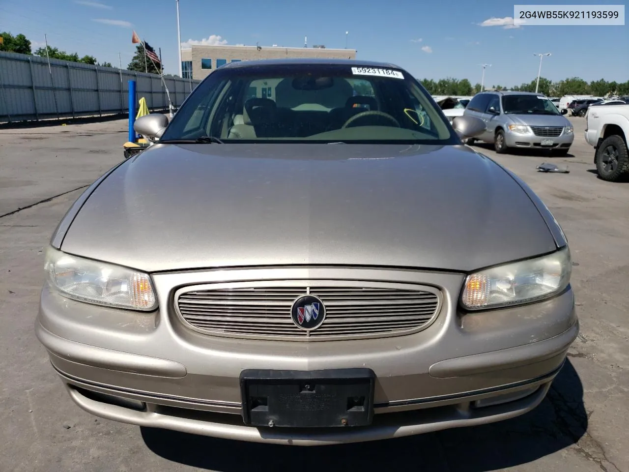 2002 Buick Regal Ls VIN: 2G4WB55K921193599 Lot: 59231184