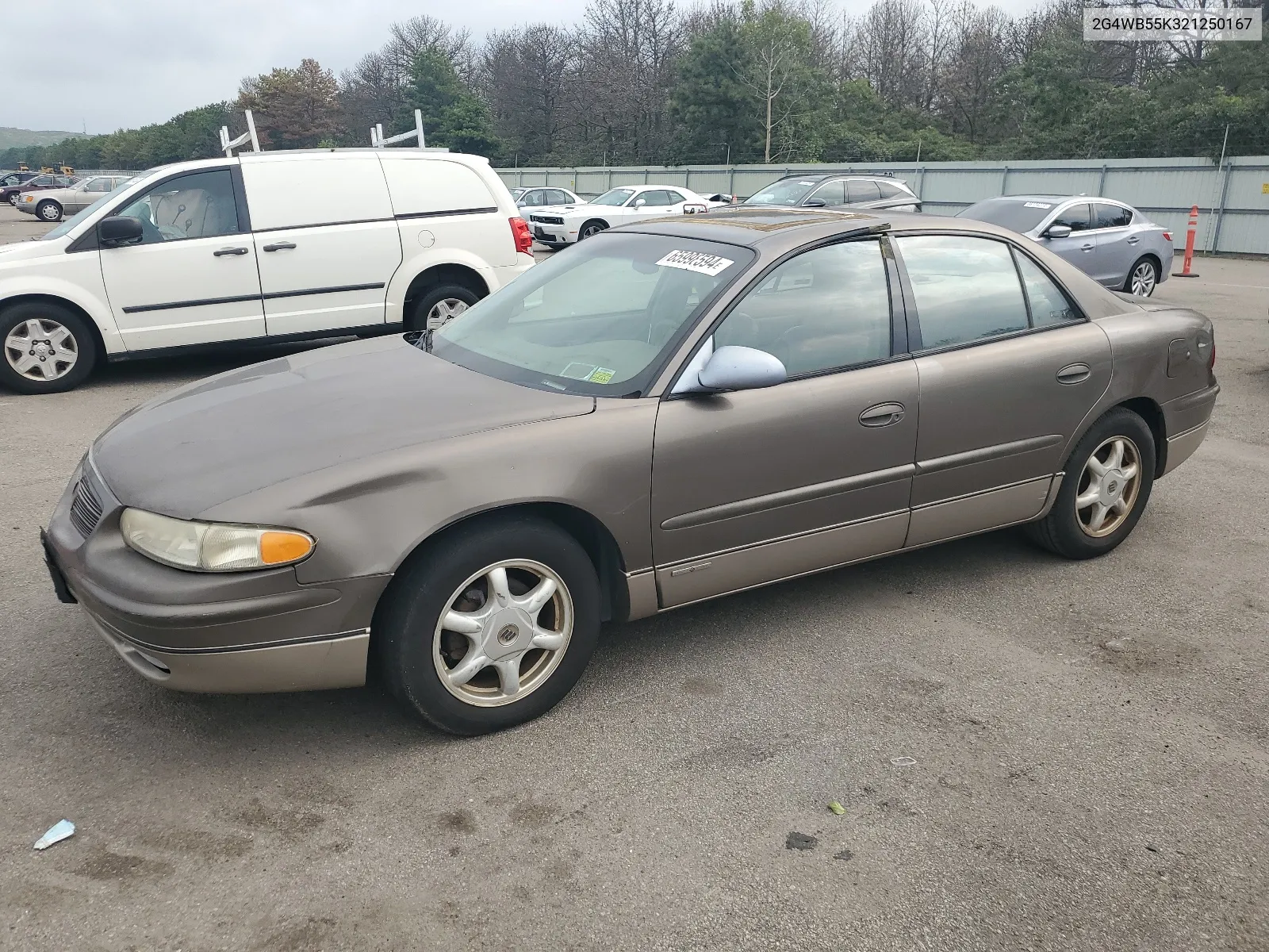 2002 Buick Regal Ls VIN: 2G4WB55K321250167 Lot: 65998594