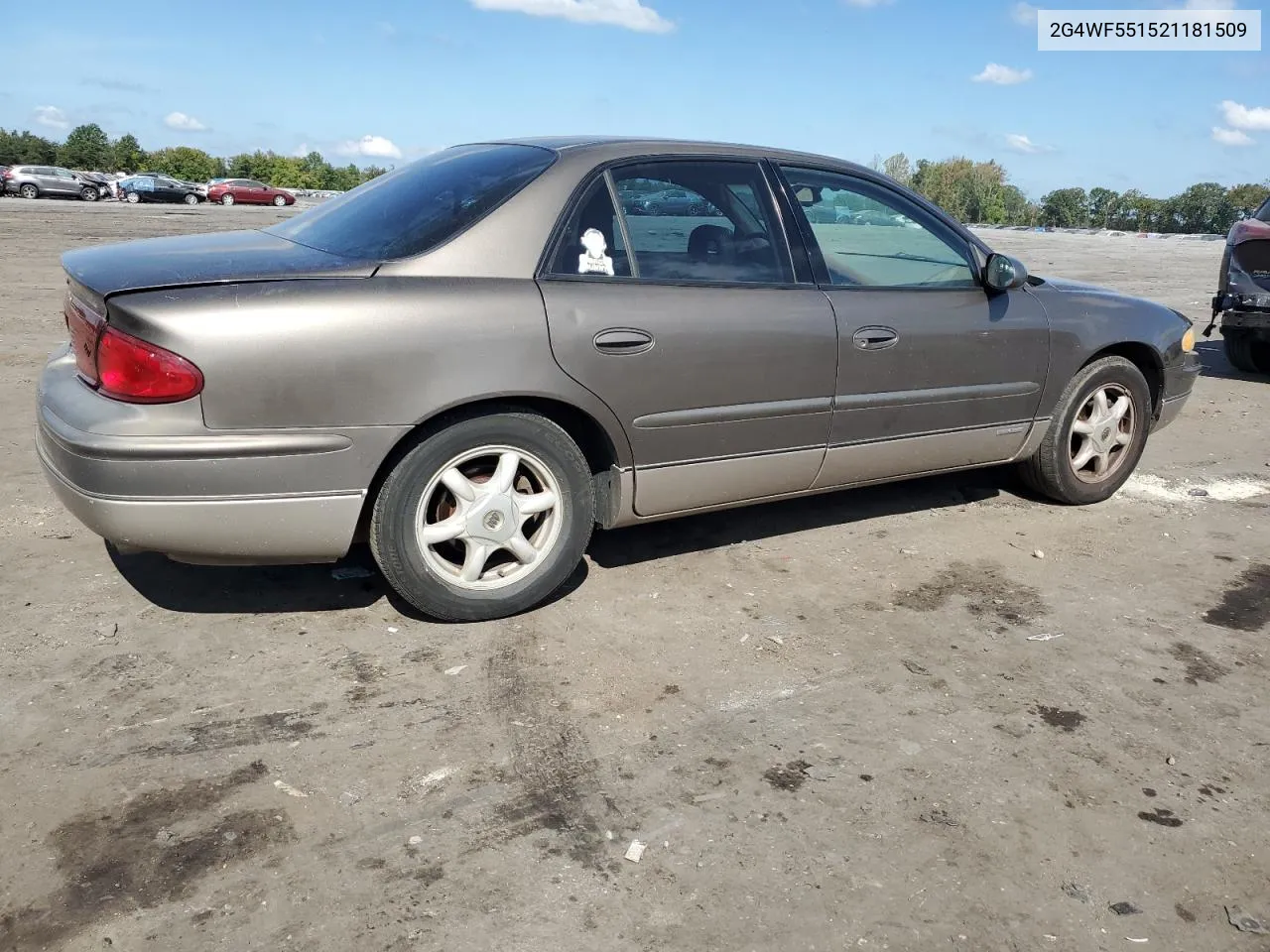 2002 Buick Regal Gs VIN: 2G4WF551521181509 Lot: 70599994