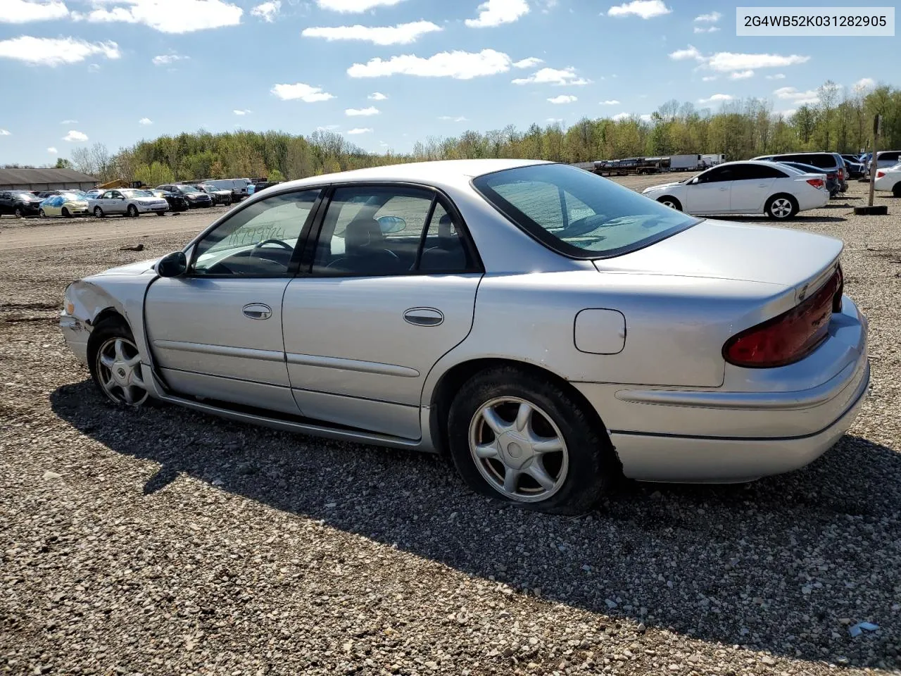 2003 Buick Regal Ls VIN: 2G4WB52K031282905 Lot: 48749724