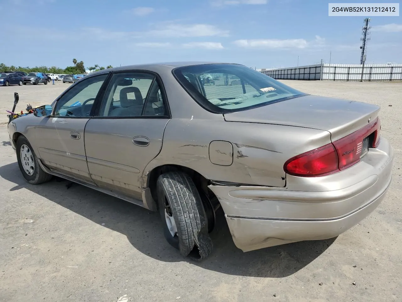 2003 Buick Regal Ls VIN: 2G4WB52K131212412 Lot: 52228694