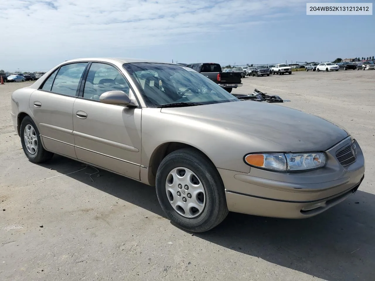 2003 Buick Regal Ls VIN: 2G4WB52K131212412 Lot: 52228694