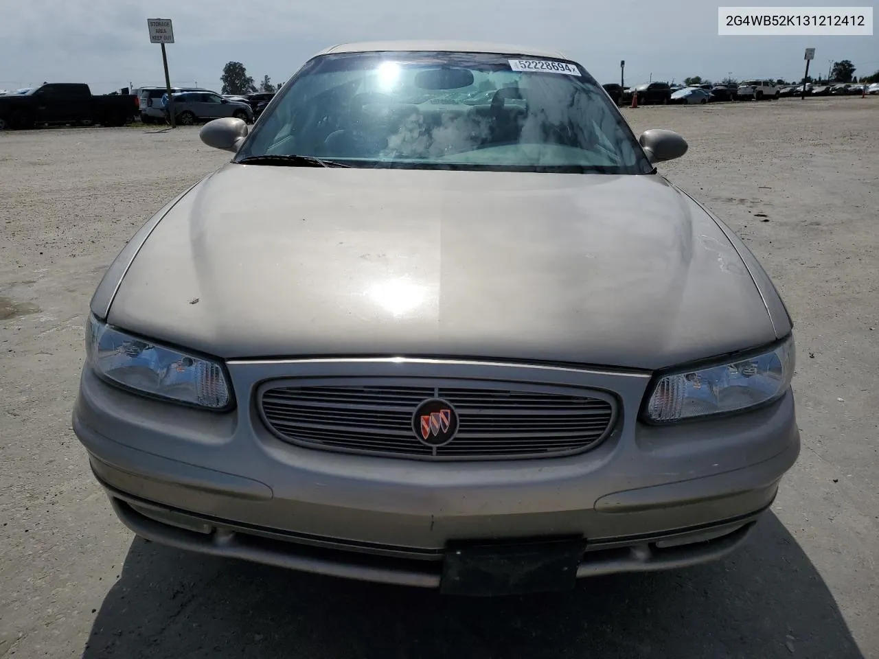 2003 Buick Regal Ls VIN: 2G4WB52K131212412 Lot: 52228694