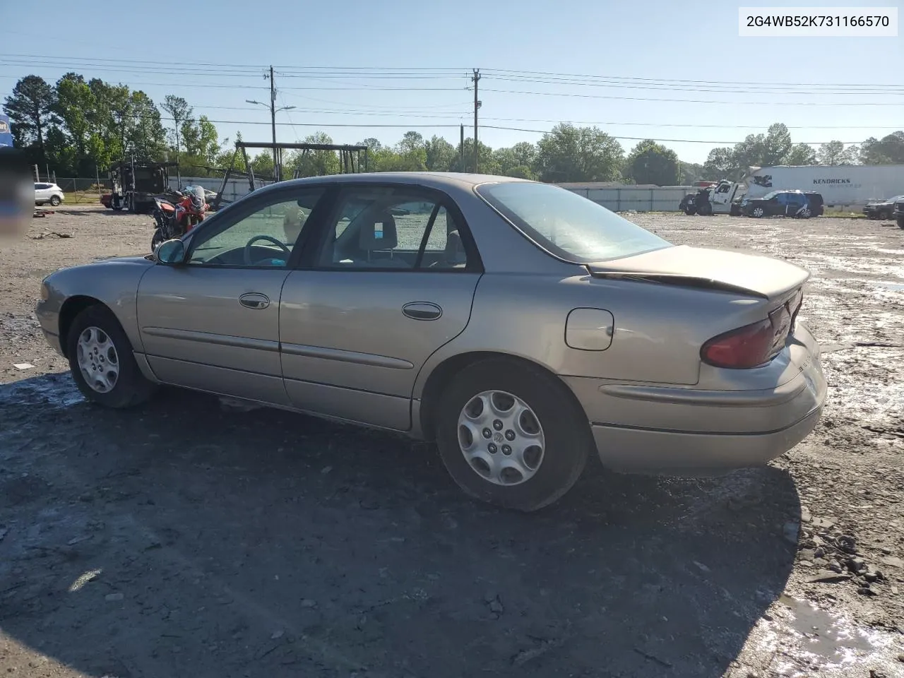 2003 Buick Regal Ls VIN: 2G4WB52K731166570 Lot: 53647744