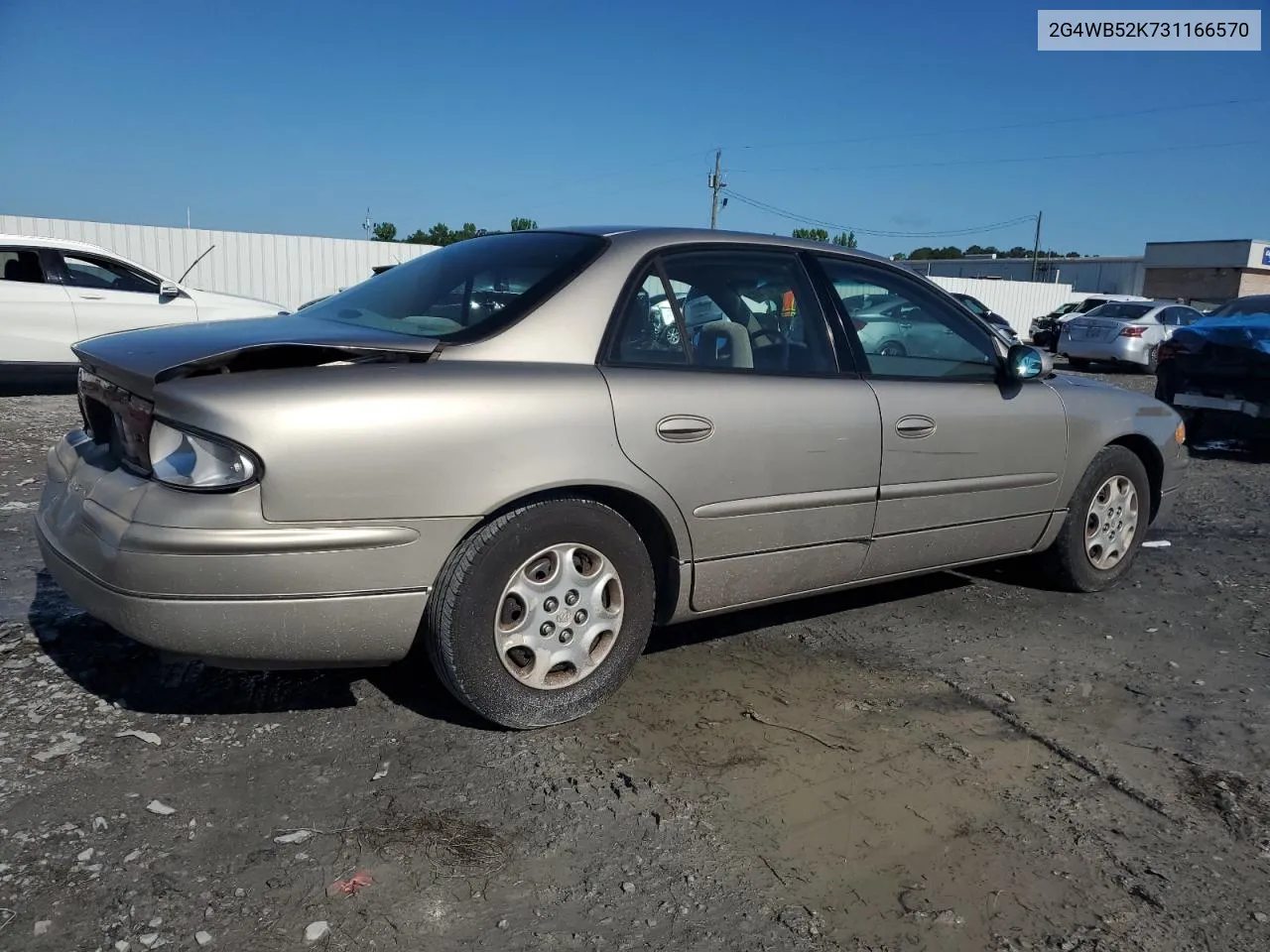 2003 Buick Regal Ls VIN: 2G4WB52K731166570 Lot: 53647744