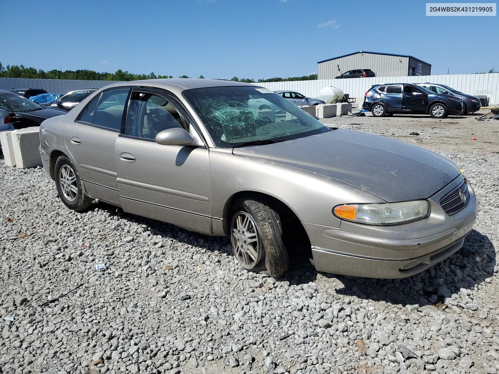 2003 Buick Regal Ls VIN: 2G4WB52K431219905 Lot: 57290034