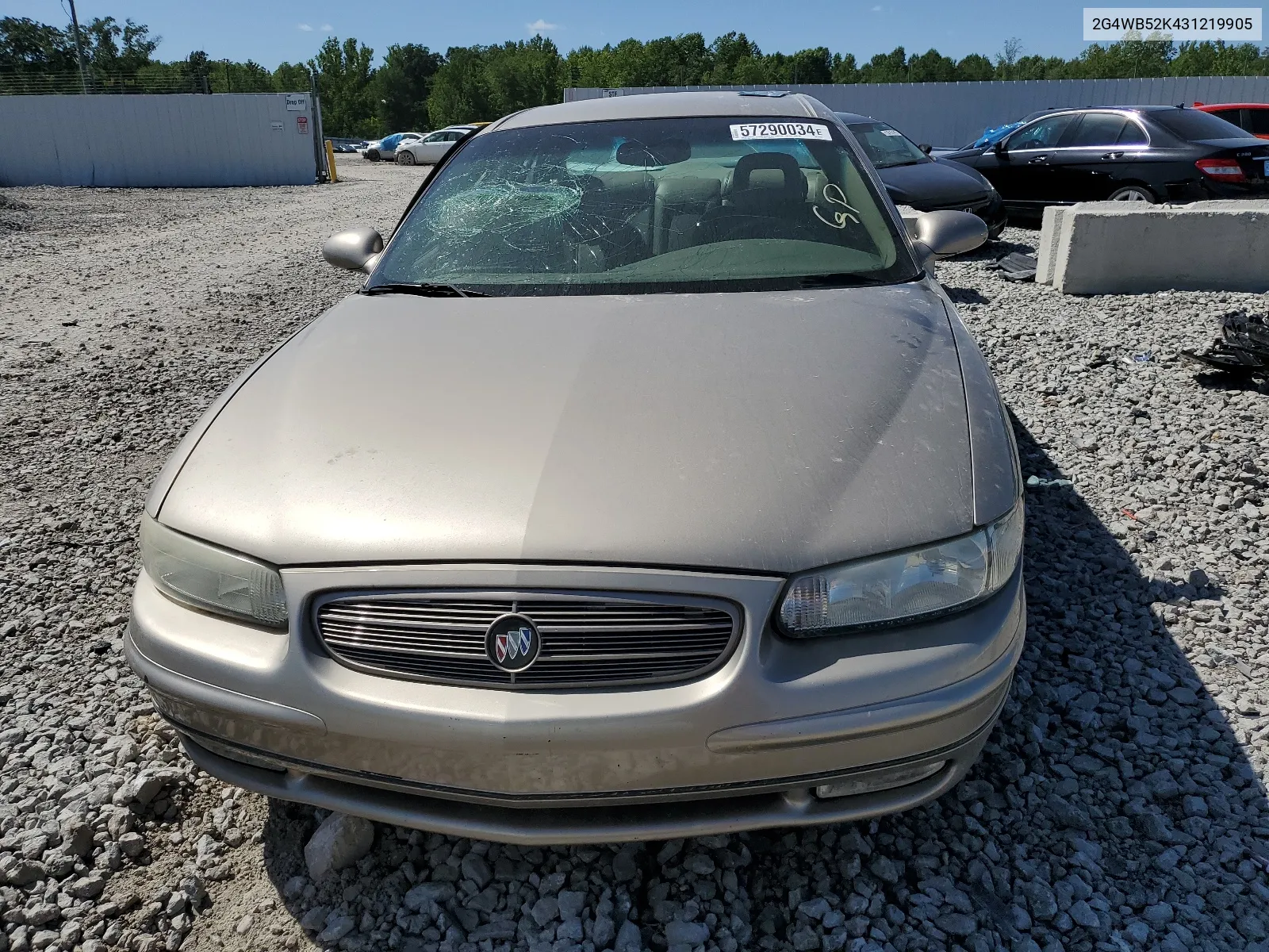 2003 Buick Regal Ls VIN: 2G4WB52K431219905 Lot: 57290034