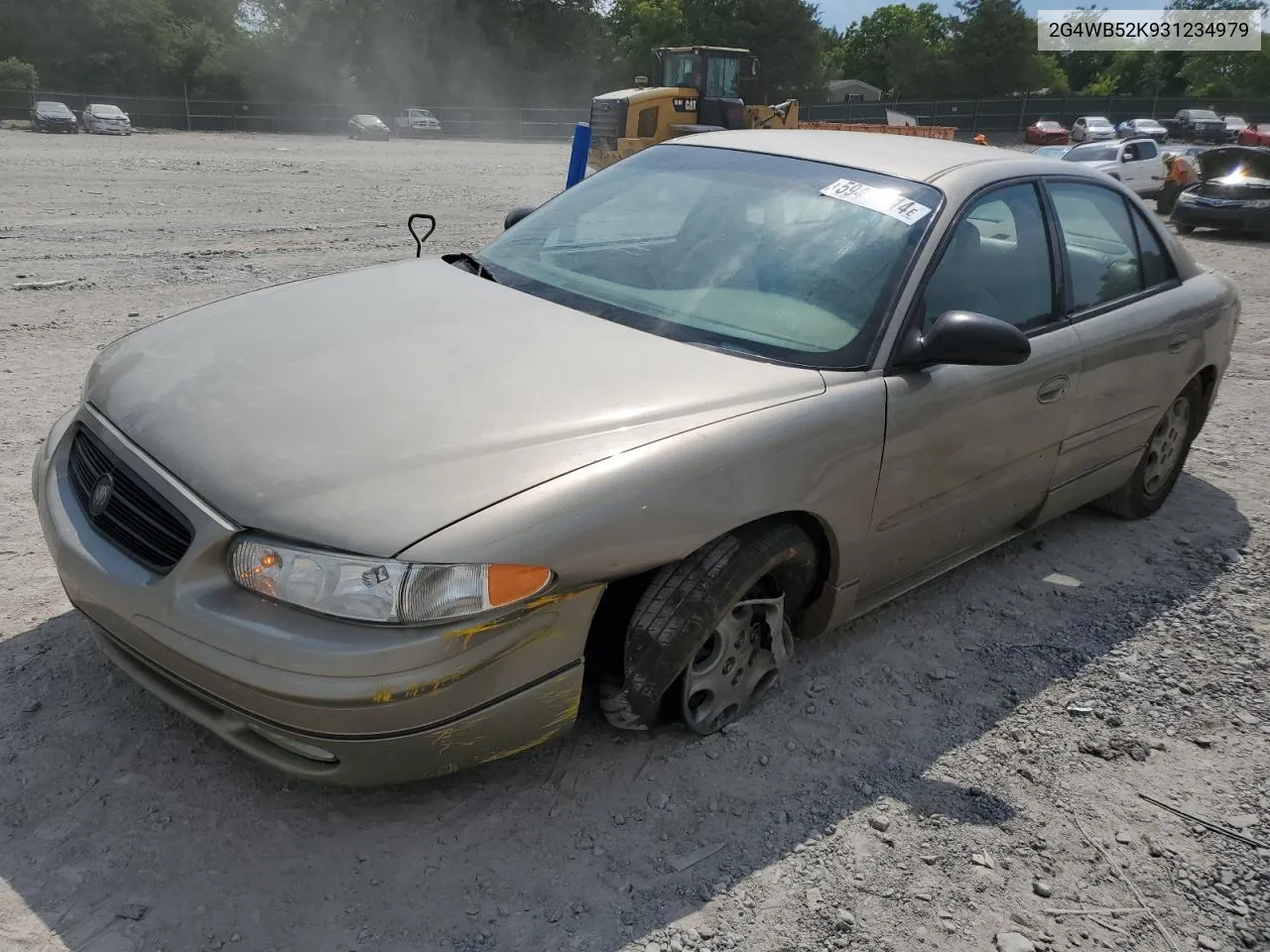 2003 Buick Regal Ls VIN: 2G4WB52K931234979 Lot: 59441514