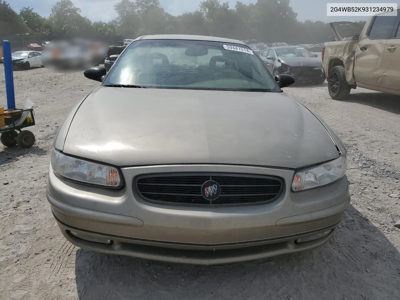 2003 Buick Regal Ls VIN: 2G4WB52K931234979 Lot: 59441514