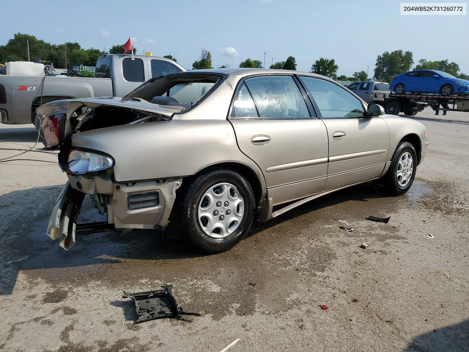 2003 Buick Regal Ls VIN: 2G4WB52K731260772 Lot: 61852804