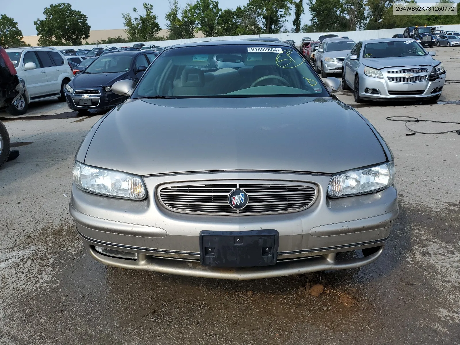 2003 Buick Regal Ls VIN: 2G4WB52K731260772 Lot: 61852804