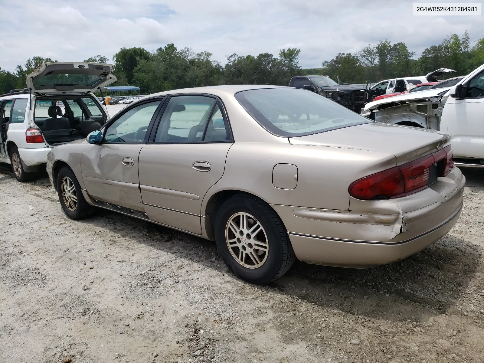 2003 Buick Regal Ls VIN: 2G4WB52K431284981 Lot: 62914884