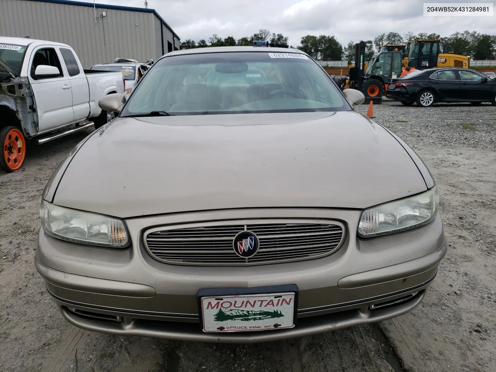 2003 Buick Regal Ls VIN: 2G4WB52K431284981 Lot: 62914884