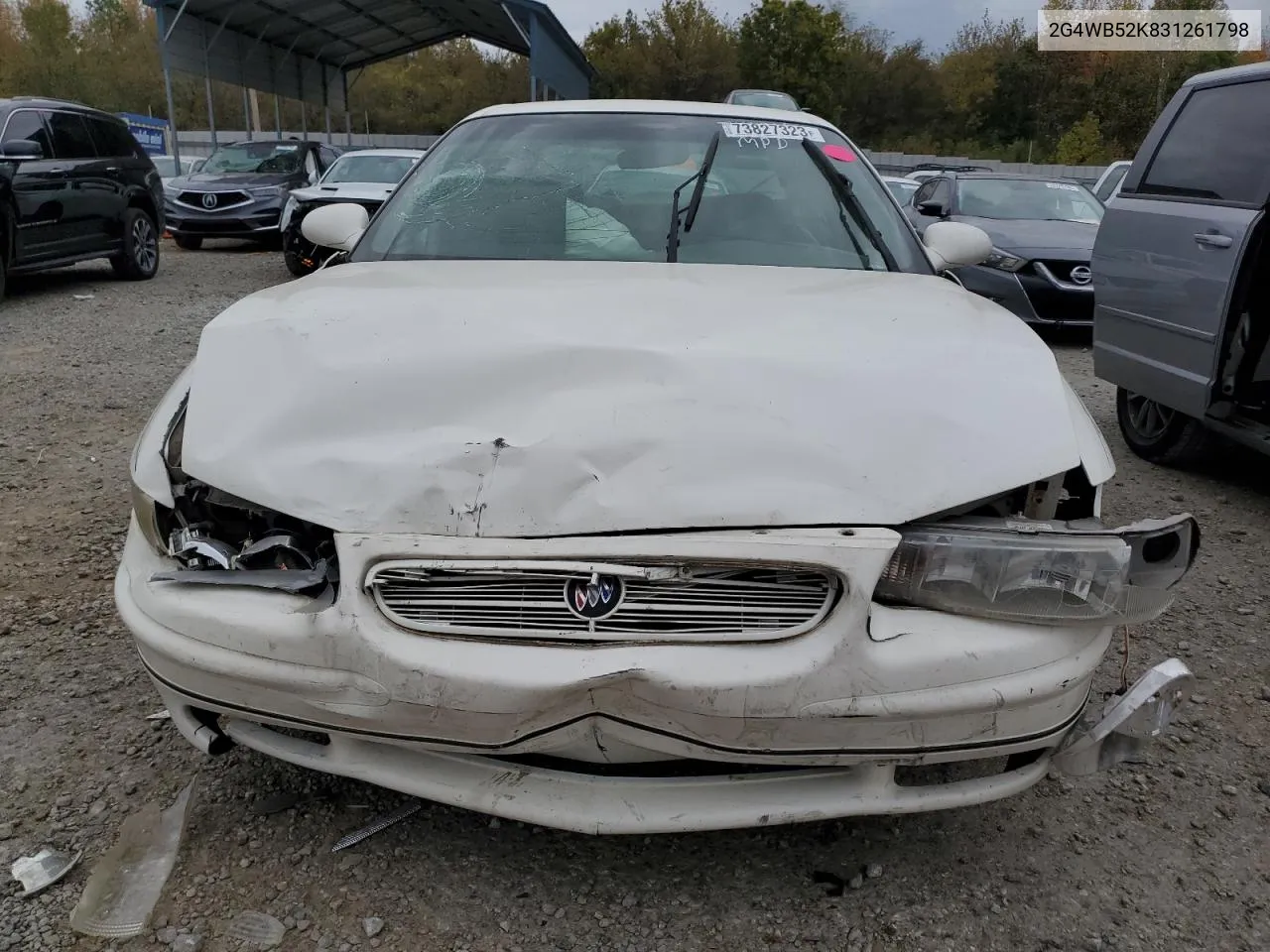 2G4WB52K831261798 2003 Buick Regal Ls