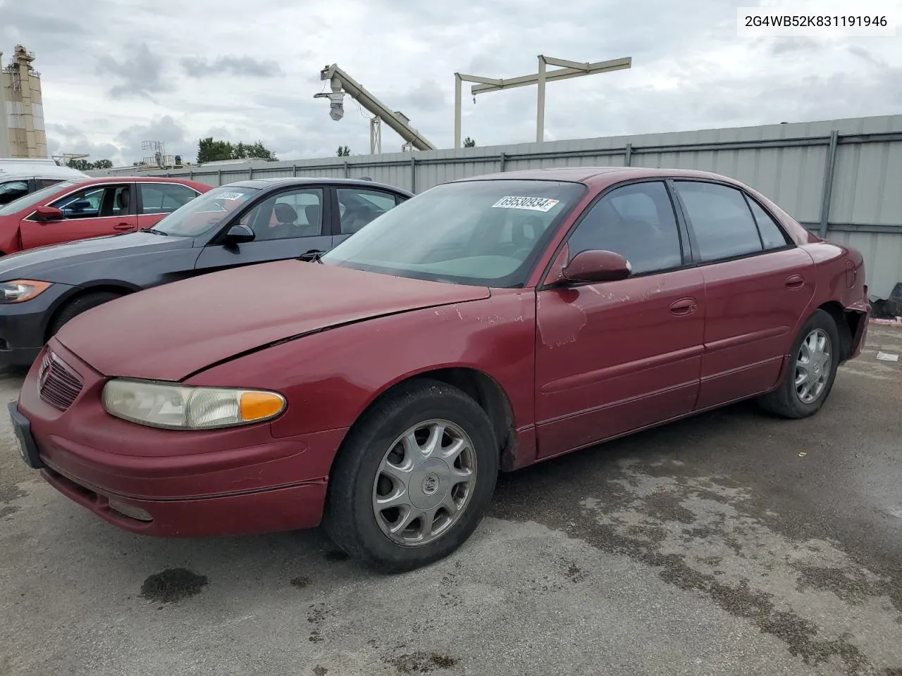 2003 Buick Regal Ls VIN: 2G4WB52K831191946 Lot: 69530934