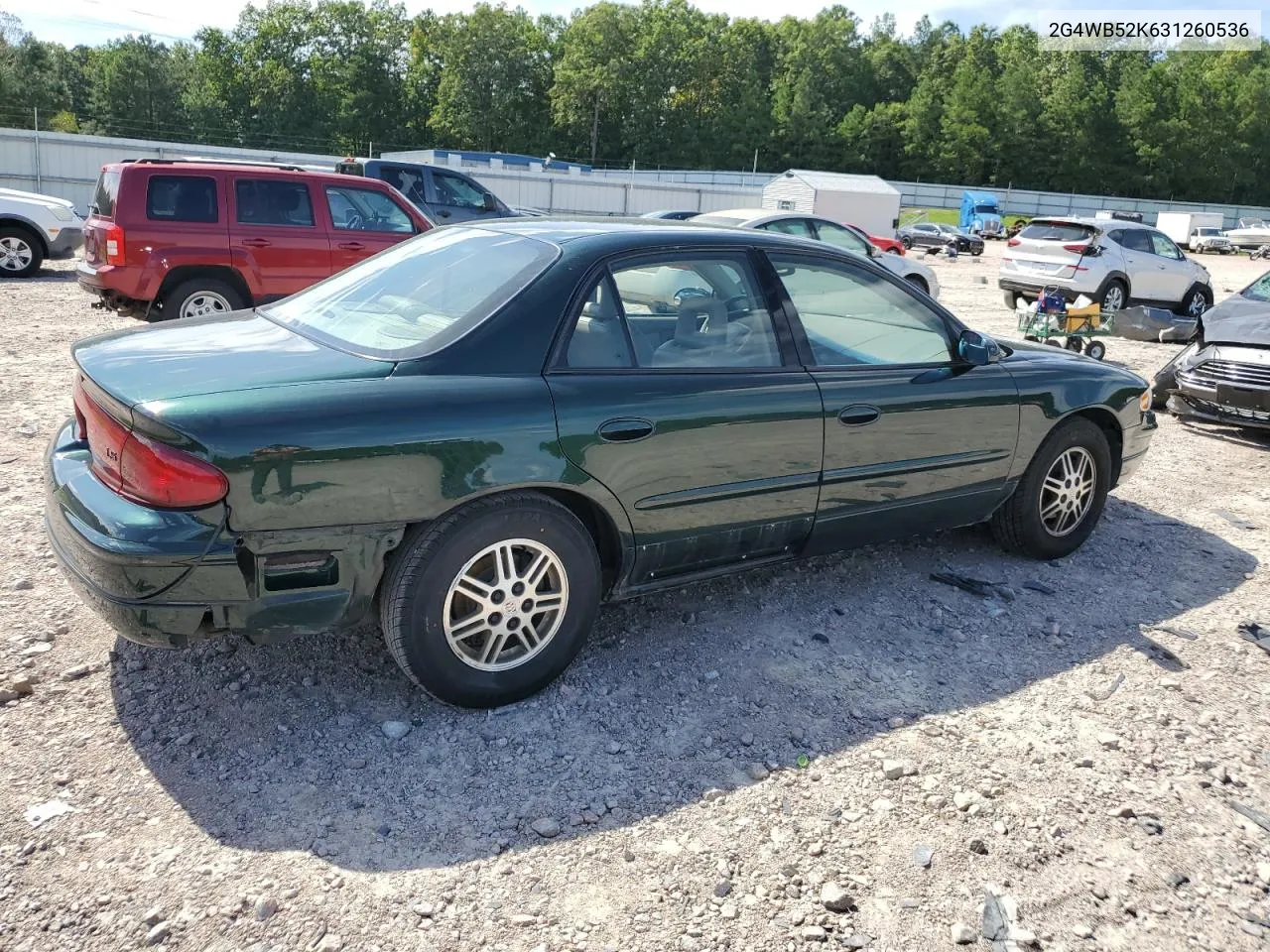 2003 Buick Regal Ls VIN: 2G4WB52K631260536 Lot: 70228544