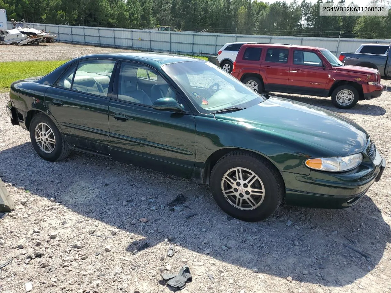 2003 Buick Regal Ls VIN: 2G4WB52K631260536 Lot: 70228544