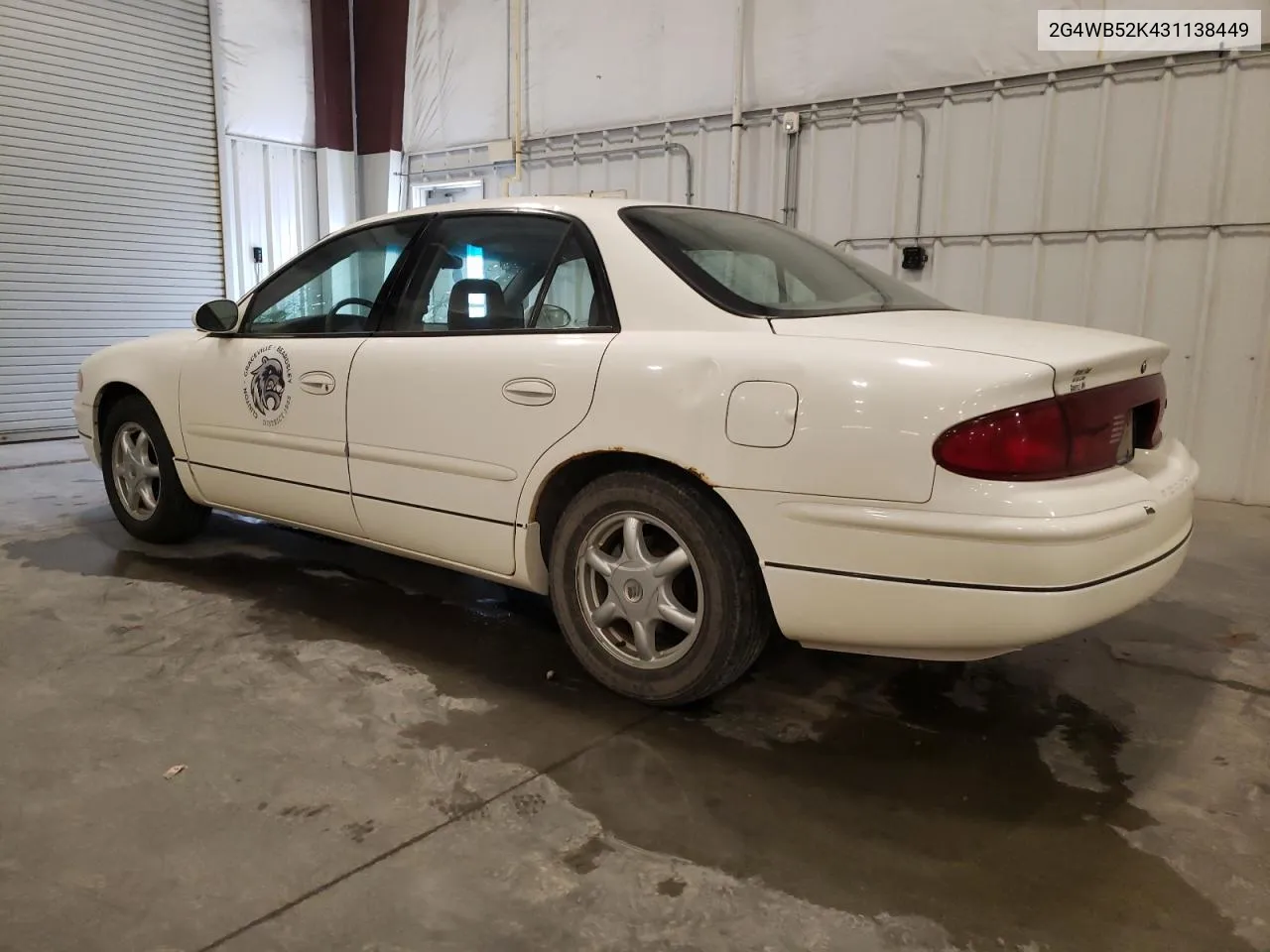 2003 Buick Regal Ls VIN: 2G4WB52K431138449 Lot: 70698054