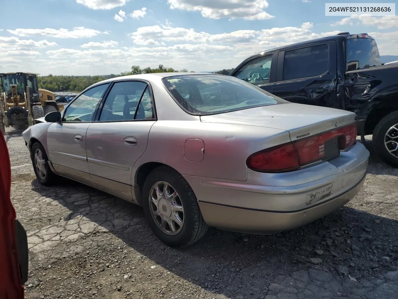 2003 Buick Regal Gs VIN: 2G4WF521131268636 Lot: 70782824