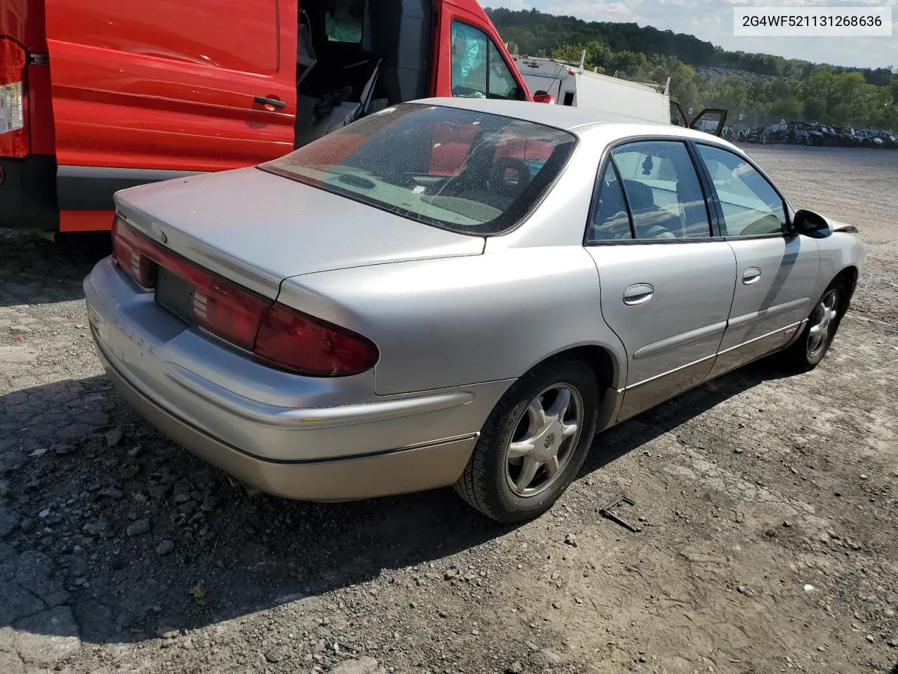 2003 Buick Regal Gs VIN: 2G4WF521131268636 Lot: 70782824