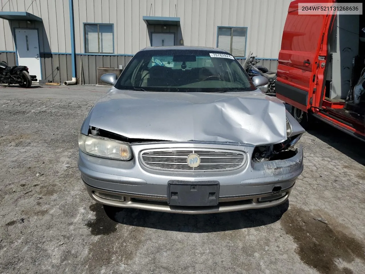 2003 Buick Regal Gs VIN: 2G4WF521131268636 Lot: 70782824