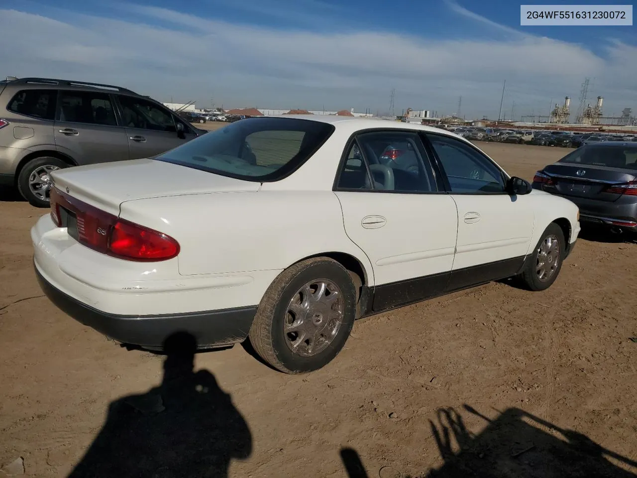 2G4WF551631230072 2003 Buick Regal Gs