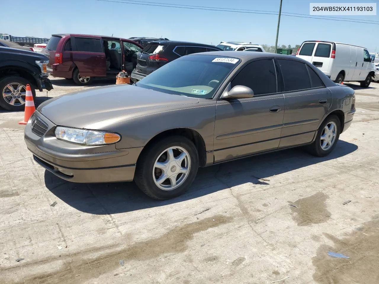 2004 Buick Regal Ls VIN: 2G4WB52KX41193103 Lot: 58137534