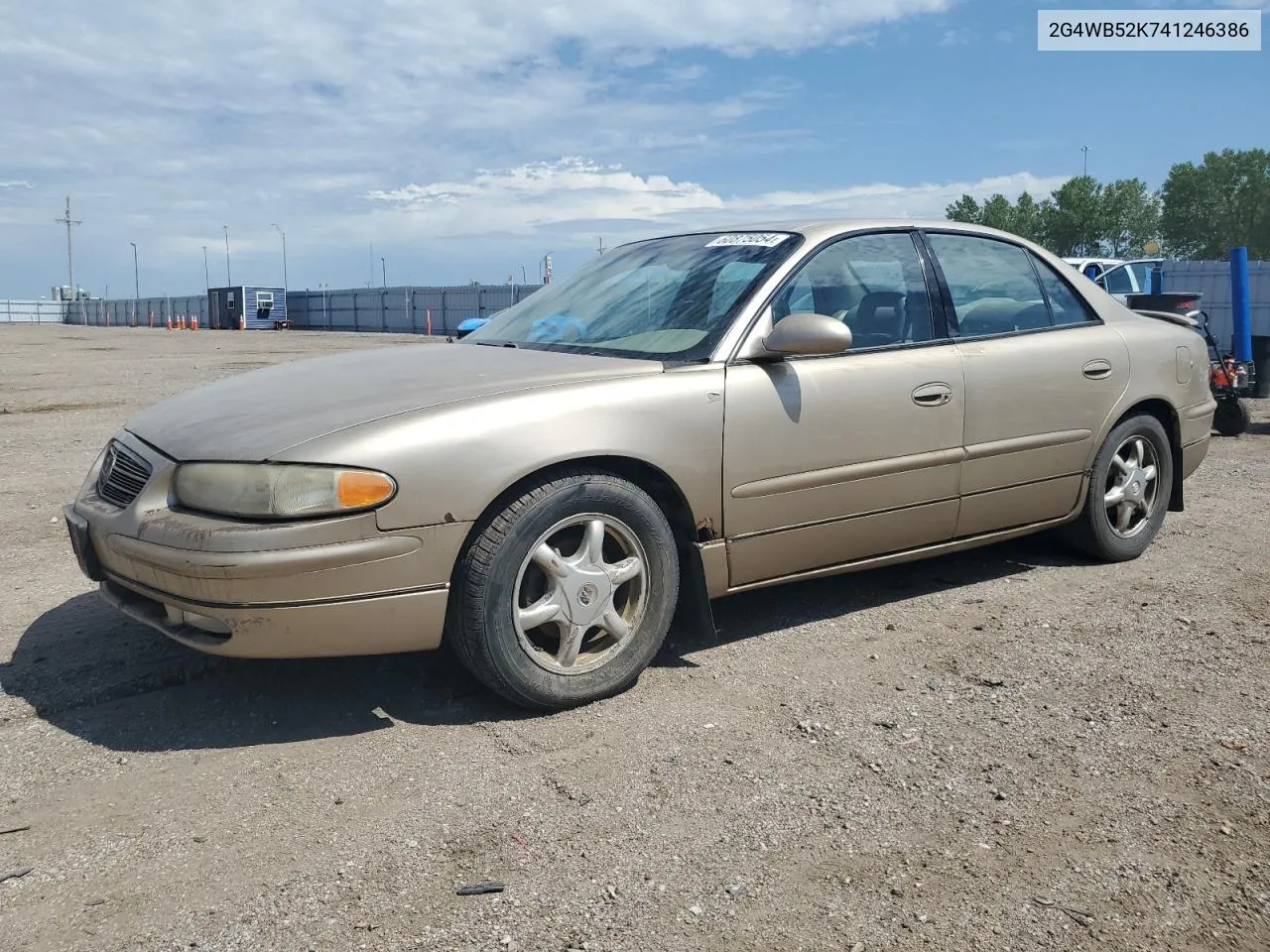 2G4WB52K741246386 2004 Buick Regal Ls