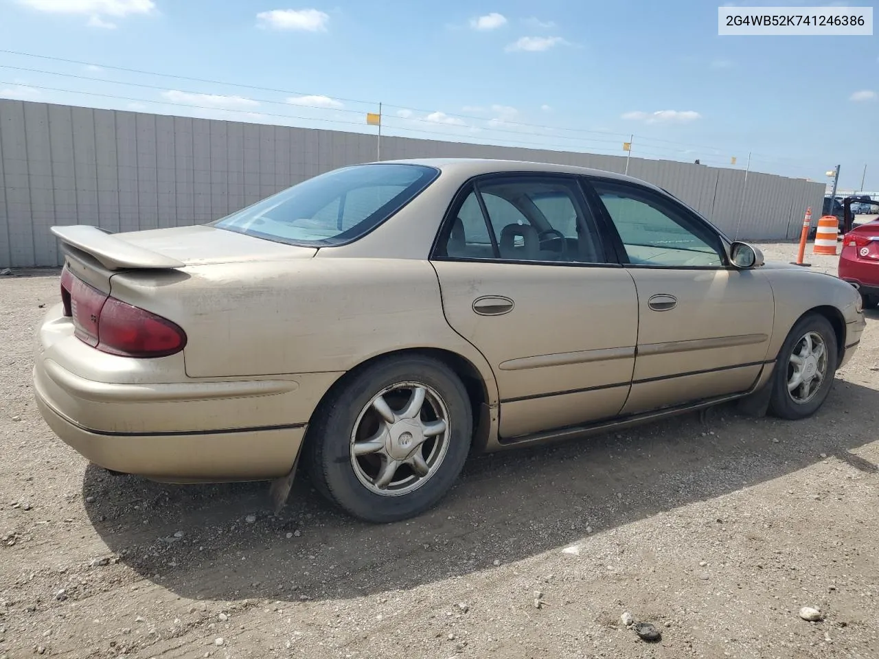 2004 Buick Regal Ls VIN: 2G4WB52K741246386 Lot: 60875054