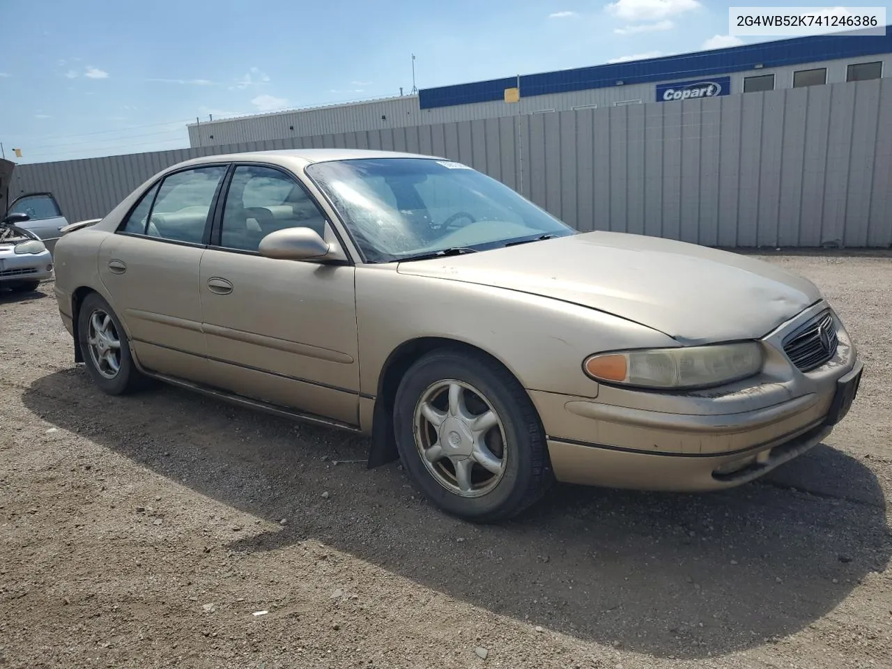 2004 Buick Regal Ls VIN: 2G4WB52K741246386 Lot: 60875054