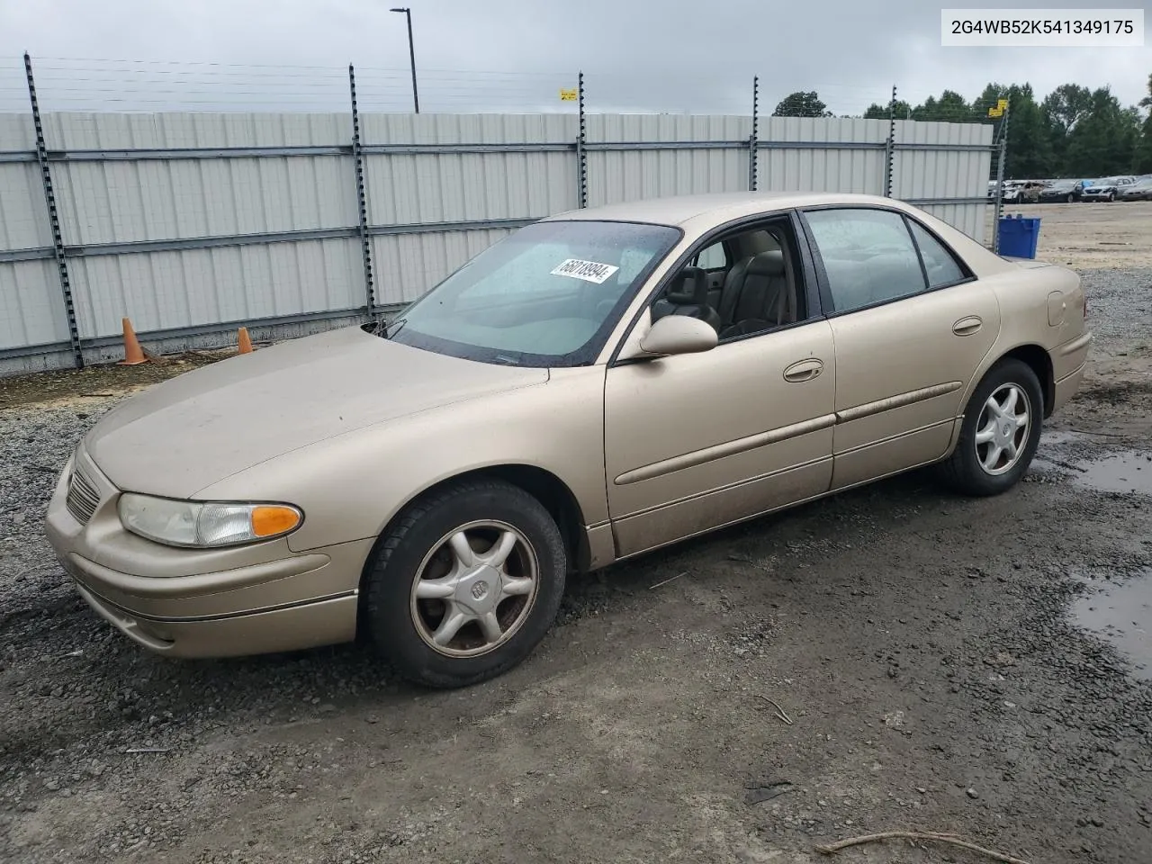 2004 Buick Regal Ls VIN: 2G4WB52K541349175 Lot: 66018994