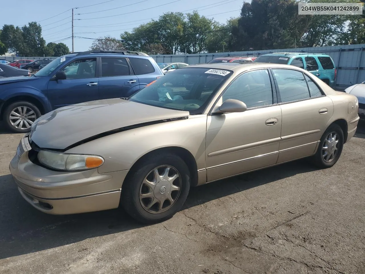 2004 Buick Regal Ls VIN: 2G4WB55K041242899 Lot: 68562734