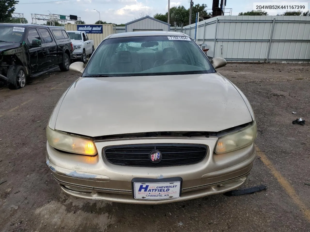 2004 Buick Regal Ls VIN: 2G4WB52K441167399 Lot: 71921454