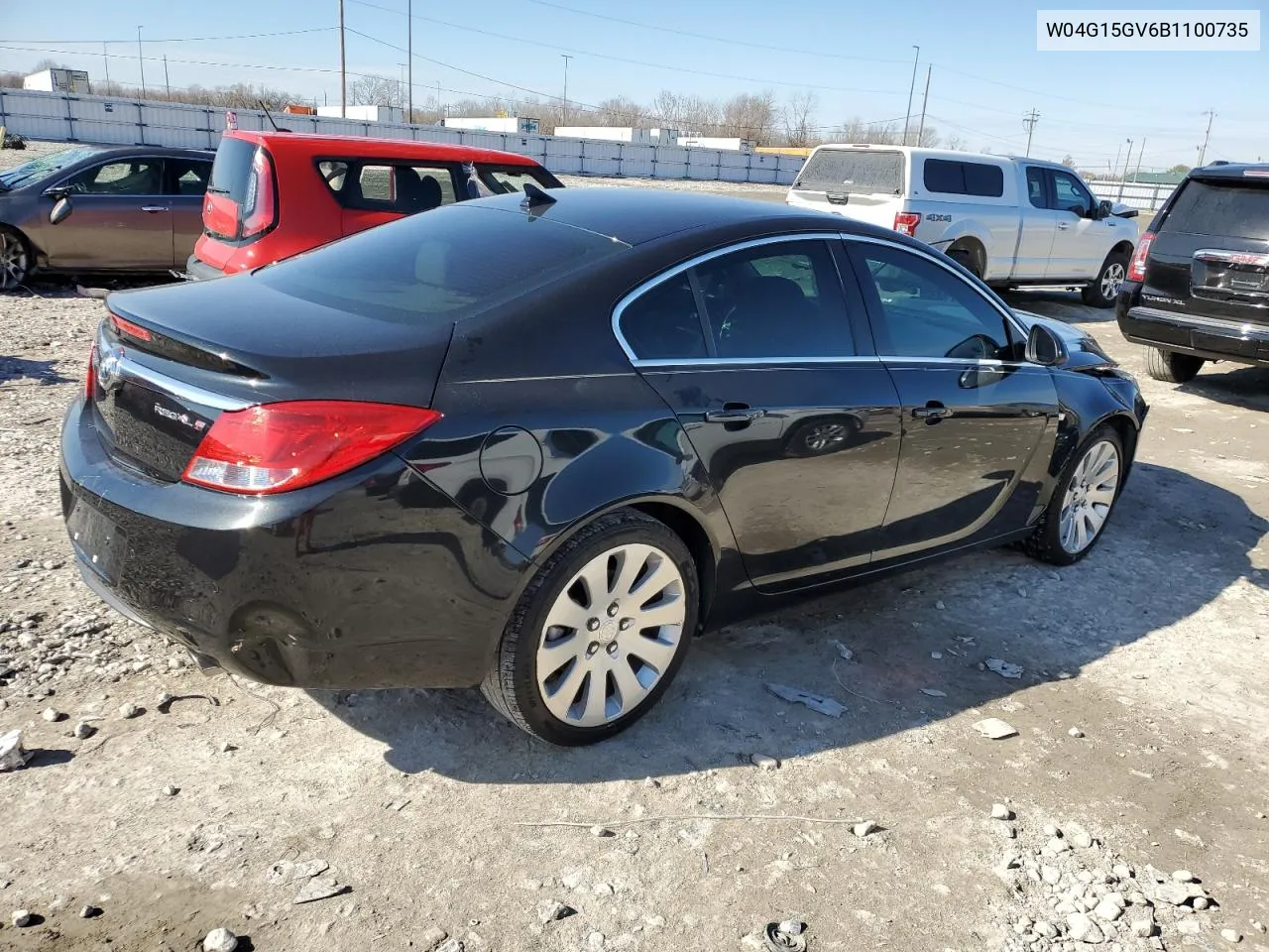 W04G15GV6B1100735 2011 Buick Regal Cxl