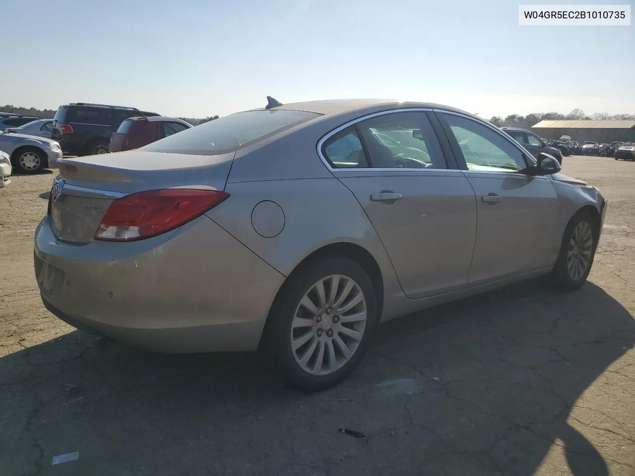 W04GR5EC2B1010735 2011 Buick Regal Cxl