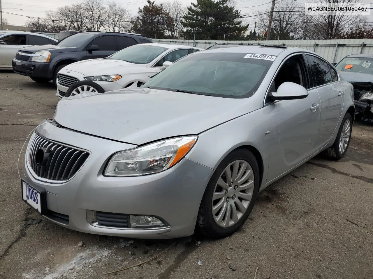 W04GN5EC0B1050467 2011 Buick Regal Cxl