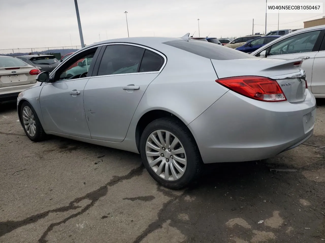 2011 Buick Regal Cxl VIN: W04GN5EC0B1050467 Lot: 43432514