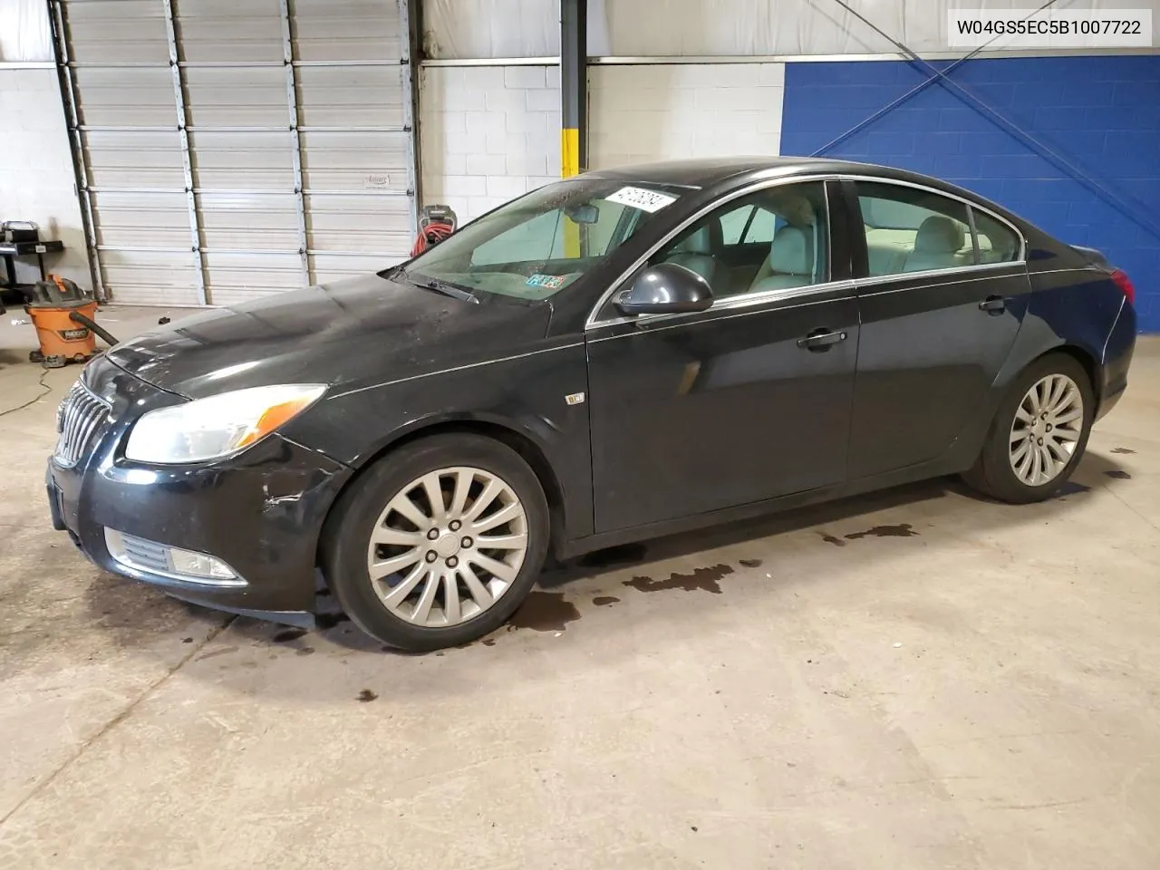 W04GS5EC5B1007722 2011 Buick Regal Cxl